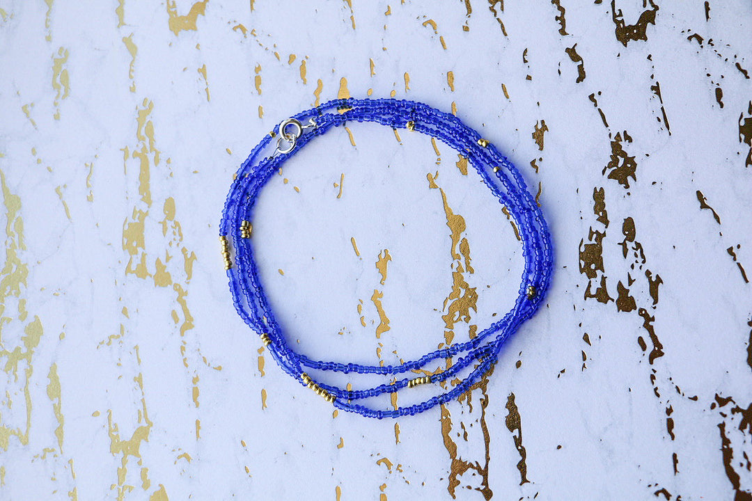 Waist Beads - Royal Blue